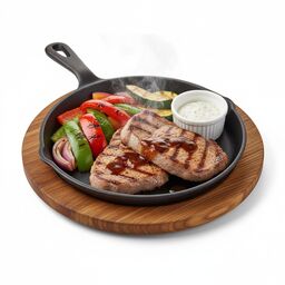 Сковородка со свининой