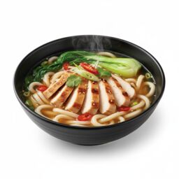 Удон с курицей