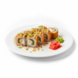 Ролл Горячий с курицей