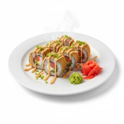 Ролл Горячий с лососем