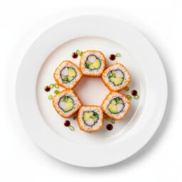 Ролл Калифорния с креветкой