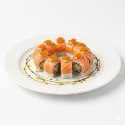 Ролл Розовый дракон