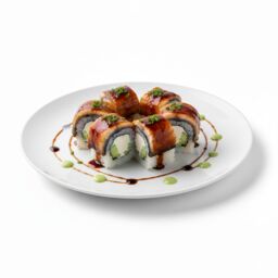 Ролл Филадельфия с угрём