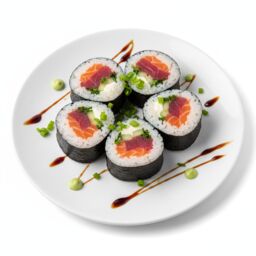 Ролл Футомаки с тунцом и лососем