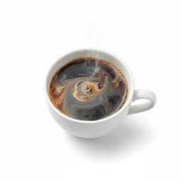 Американо с молоком